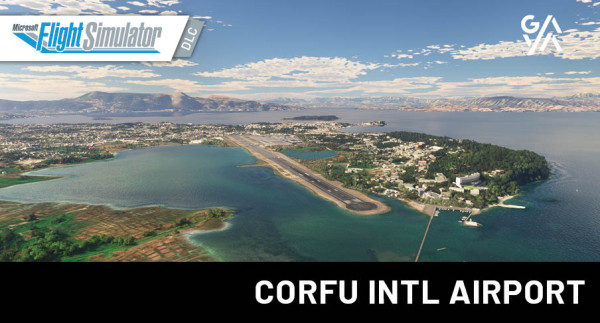 Gaya Simulations - LGKR - Corfu Intl Airport MSFS 2020