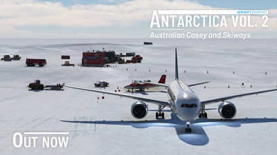 Aerosoft Antarctica Vol. 2 - Australian Casey and Skiways for MSFS