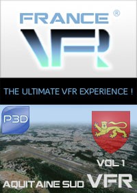 Aquitaine VFR Vol. 1 P3D V4/V5