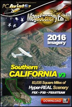 MegaSceneryEarth 3 - California V3 (Southern)