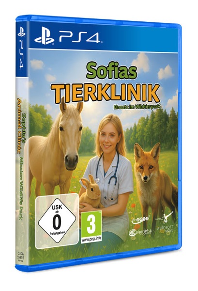Sofias Tierklinik - Einsatz im Wildtierpark PS4