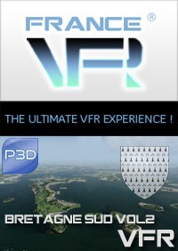 Bretagne VFR Sud Vol. 2 P3D V4/V5