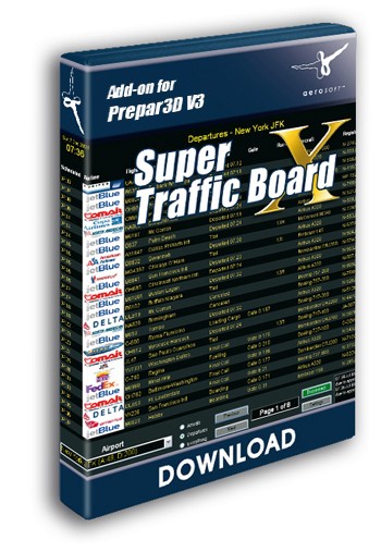 Super Traffic Board for P3D
