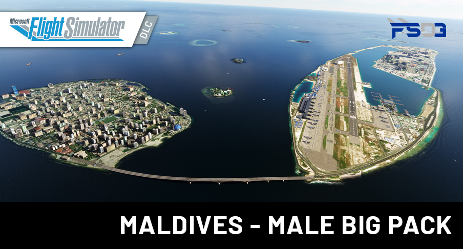 FSDG - Maldives - VRMM & The Malé Atolls (Big Bundle) MSFS