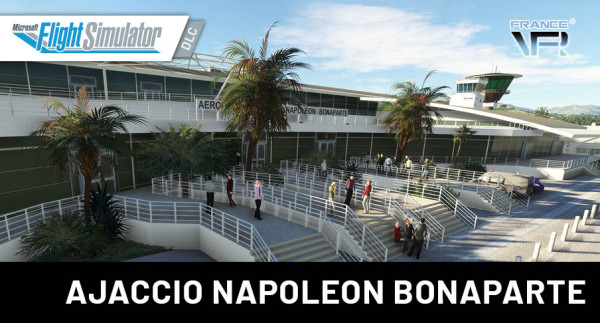 France VFR - LFKJ - Ajaccio Napoleon Bonaparte MSFS
