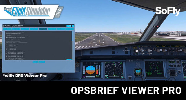 SoFly - OpsBrief Viewer Pro MSFS
