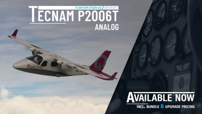 Tecnam P2006T Analog & Bundle | Out now