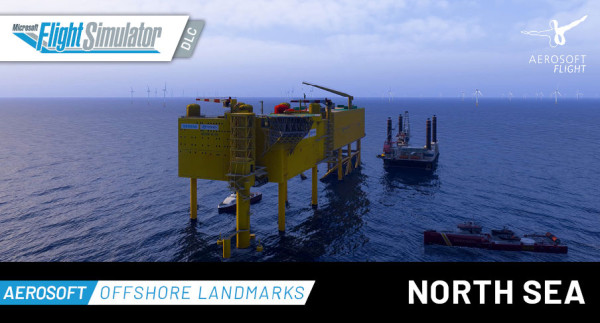 Aerosoft Offshore Landmarks: North Sea MSFS 2024