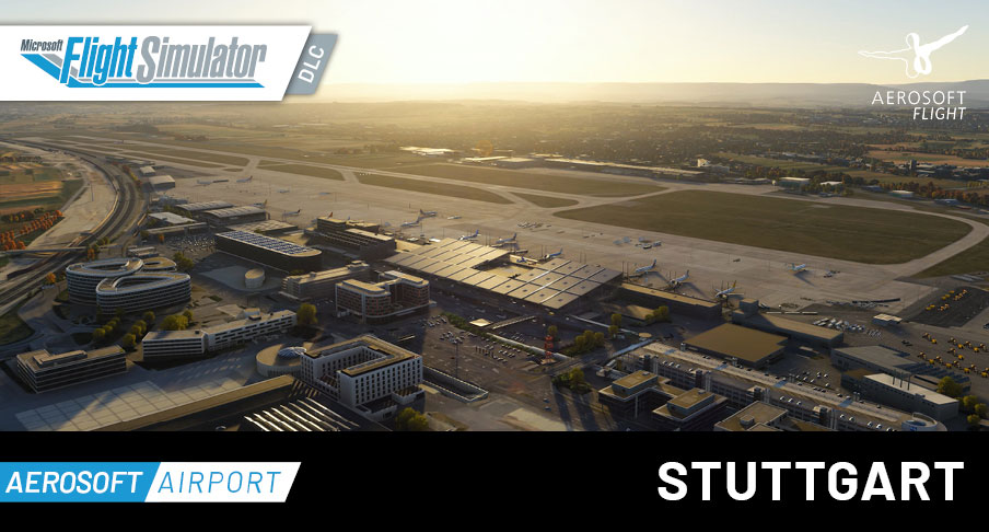 Stuttgart Airport EDDS By Aerosoft First Look Review MSFS 2024 