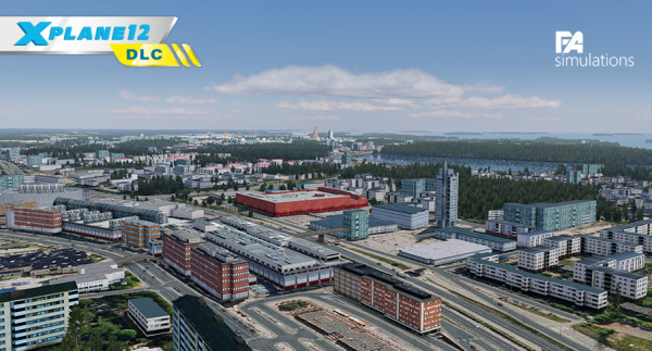 FASimulations - Helsinki Metropolitan VFR 2025 Scenery XP12