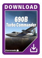 Carenado - 690B Turbo Commander (XP11) Carenado - 690B Turbo Commander (XP11)