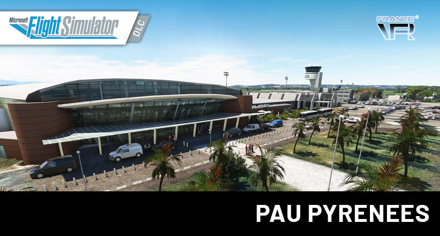 France VFR - LFBP - Pau Pyrenees MSFS