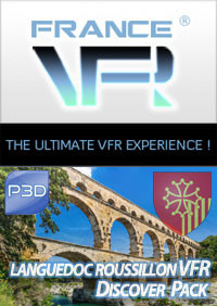 Languedoc-Roussillon VFR - Discover Pack P3D V4/V5