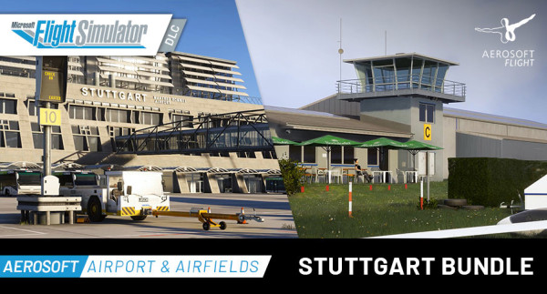 Aerosoft Airport & Airfields Stuttgart Bundle
