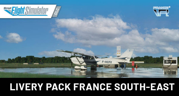 France VFR - Livery Pack France South-East MSFS