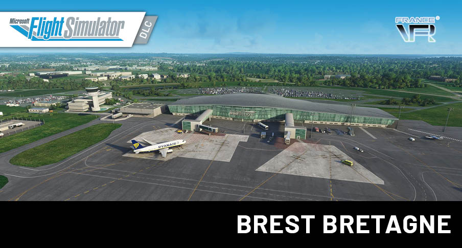 France VFR LFRB Brest Bretagne MSFS Aerosoft Shop France VFR LFRB Brest Bretagne MSFS Aerosoft Shop