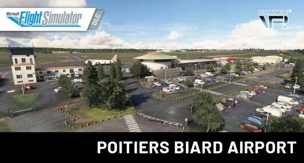 France VFR - LFBI - Poitiers Biard Airport MSFS