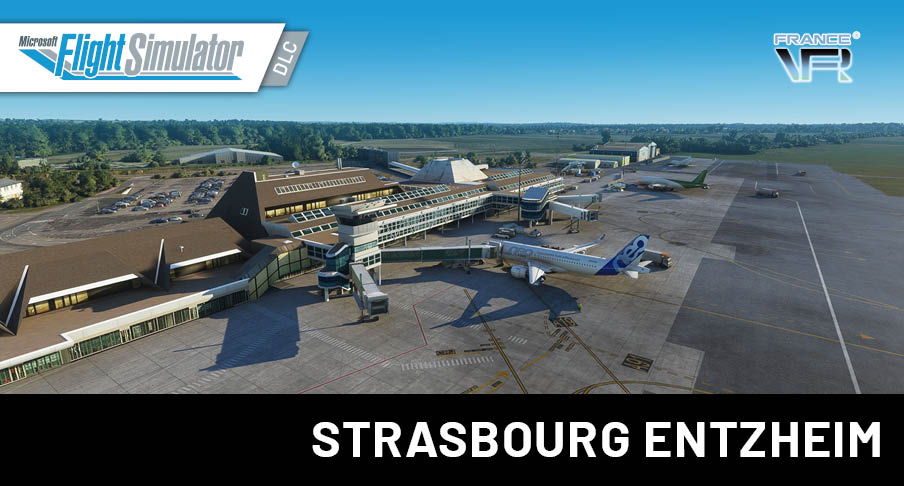 France VFR - LFST - Strasbourg Entzheim MSFS