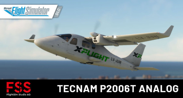 FlightSim Studio - Tecnam P2006T Analog