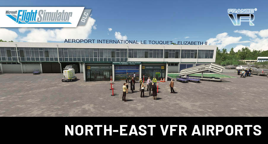 France VFR - North-East VFR Airports MSFS