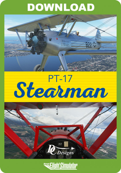 DC Designs PT-17 Stearman MSFS