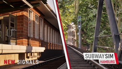 SubwaySim Hamburg | New signalling & interlocking system - and signals!