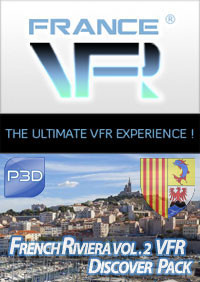 French Riviera VFR Vol. 2 - Discover Pack P3D V4/V5