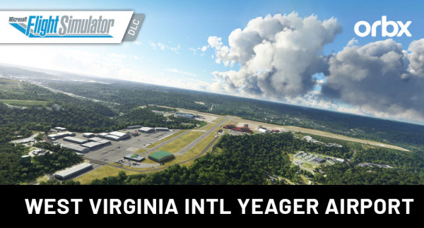 Orbx - KCRW West Virginia International Yeager Airport MSFS