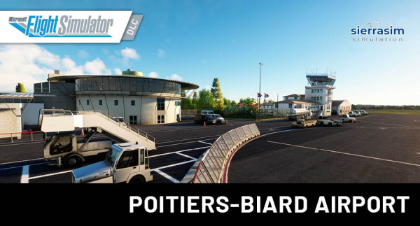 Sierrasim Simulation - LFBI - Poitiers-Biard Airport MSFS
