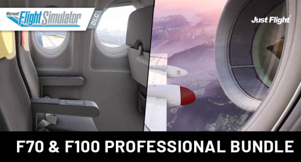 Just Flight - F70 & F100 Professional Bundle MSFS